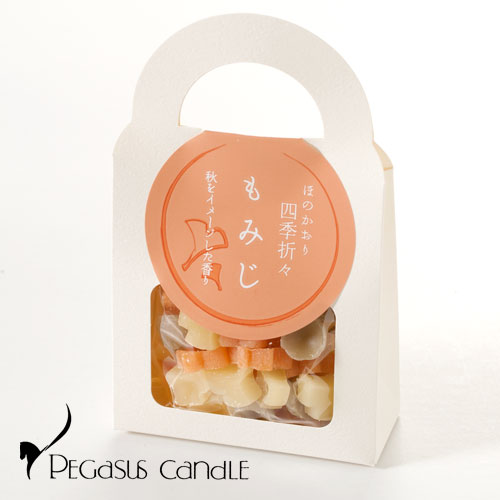 ほのかおり「四季折々」　もみじ（秋をイメージした香り）　ロウの芳香剤・ルームフレグランス　ペガサスキャンドル　Wax made fragrance