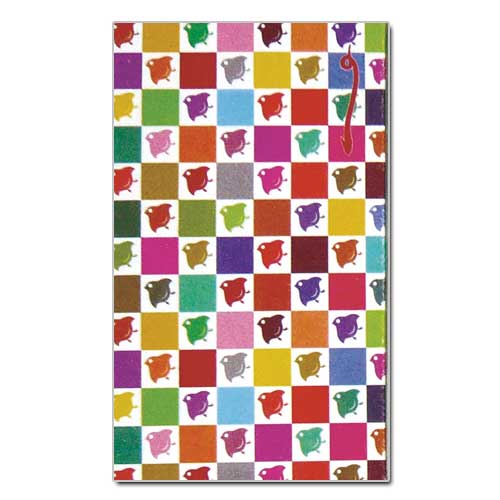 和詩倶楽部　オリジナルぽち袋　京千鳥格子　３枚入 (PB-040)　お年玉袋　心づけ