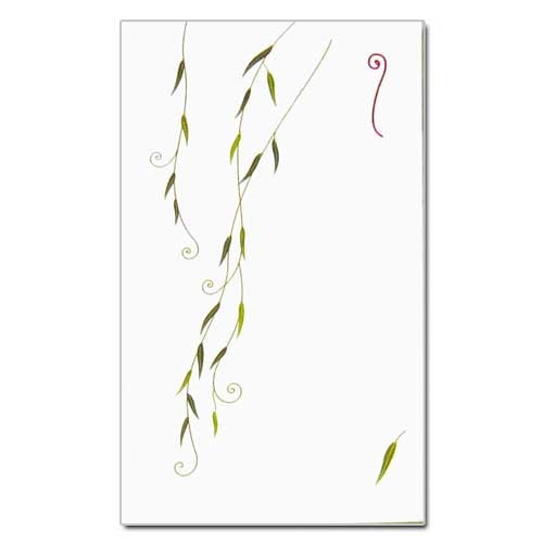 和詩倶楽部　オリジナルぽち袋　綾柳　３枚入 (PB-041)　お年玉袋　心づけ