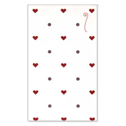 和詩倶楽部　オリジナルぽち袋　ハート紋　３枚入 (PB-047)　お年玉袋　心づけ　※在庫限り