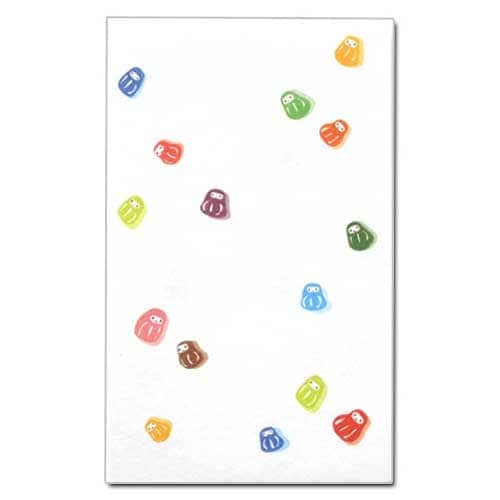 和詩倶楽部 オリジナルぽち袋 子だるま 3枚入 (PB-066) お年玉袋 心づけ