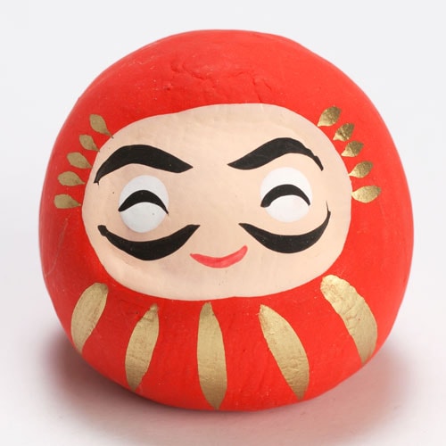 ちいさい福の神　ミニ張子　だるま