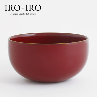 井助〈モダン漆器 IRO-IROボウル〉｜5色のカラーで食卓を彩る、現代