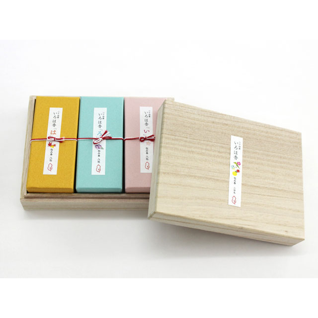文香 包み香セット いろは香二十四節気 (TT-001) 和詩倶楽部