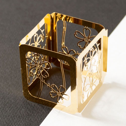 数量限定】和柄キャンドルカバー 桜 (CC004) キャンドルを更に