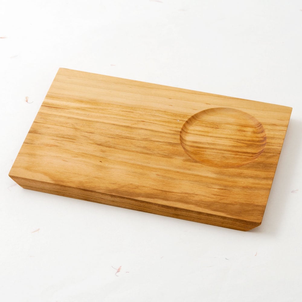土佐龍　モーニングトレイ桜M　高知県の工芸品　Cherry Morning tray  Kochi craft