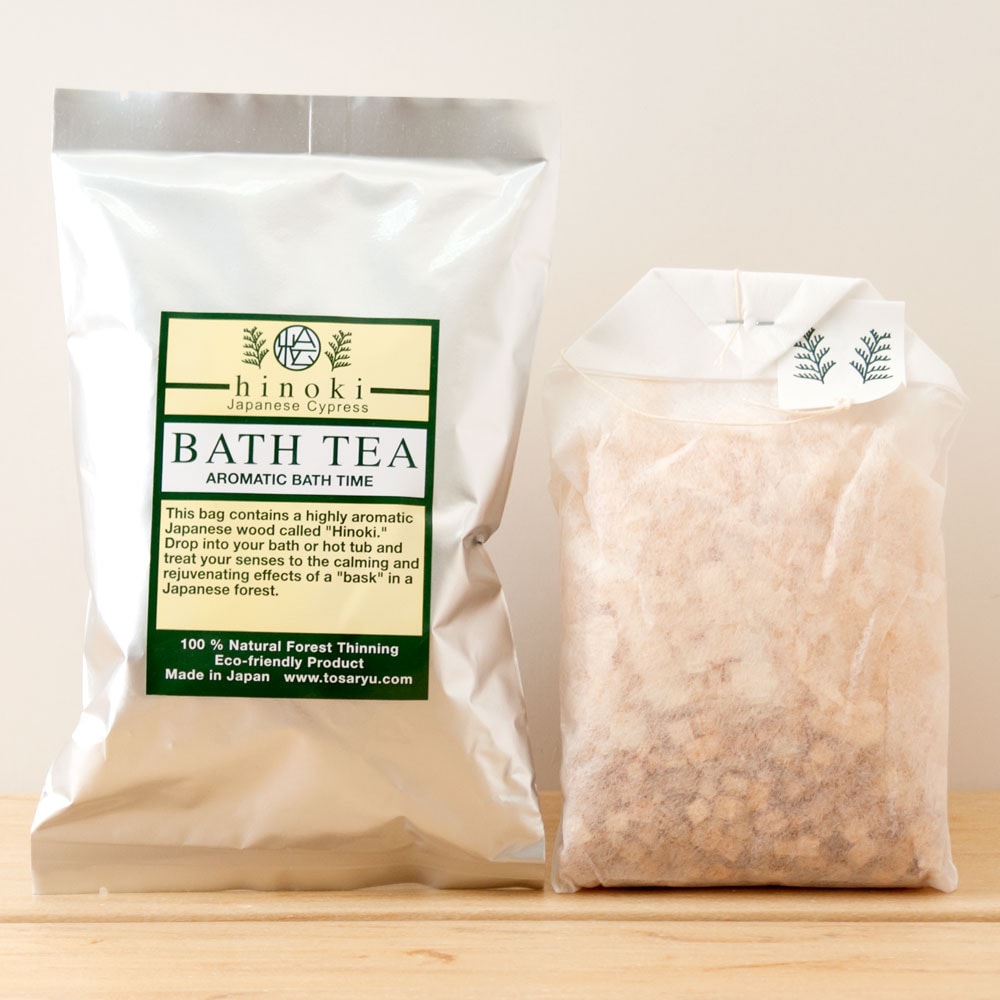 土佐龍　バスティー　四万十ひのきの入浴剤　1袋入り　高知県の工芸品　Bath additive of cypress  Kochi craft