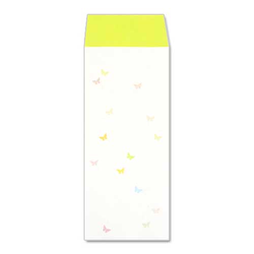 【封筒】其の先封筒　てふてふ (IB-007)　同柄5枚入　和詩倶楽部　Envelope  Washi-club