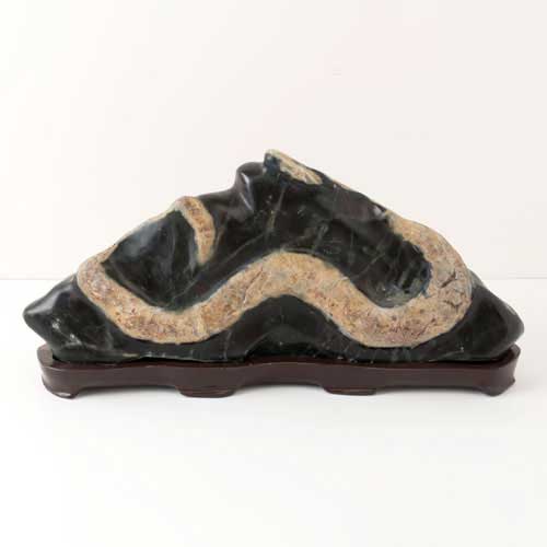 半額・在庫処分】石の置物 蛇 群馬県の工芸品 Stone ornament of snake