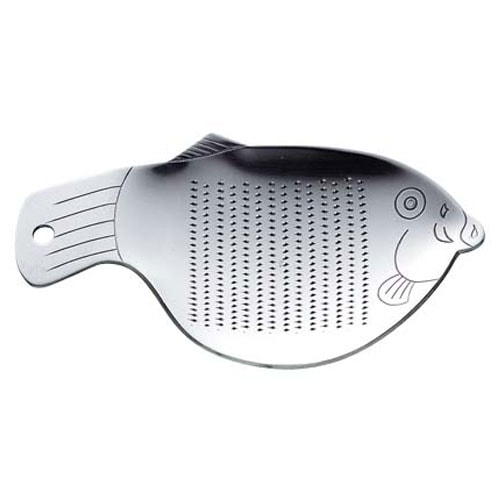 ミニおろし　フグ　ステンレス製の薬味おろし　新潟県の金属製品　Stainless steel grater  Niigata craft　※在庫限り