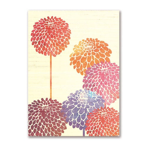 沓掛ろっか　御朱印帳　手毬菊 (RGO-003)　奉書紙と紗紙の御朱印帳　和詩倶楽部　Goshuin book  Kutsukake Rokka  Washi club