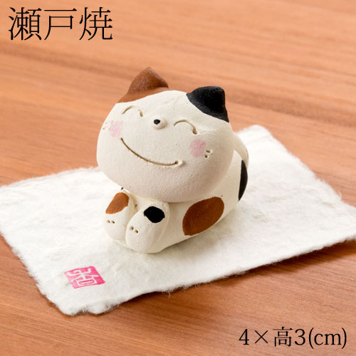 瀬戸焼〈ぶち猫アロマストーン・愛知県の工芸品〉