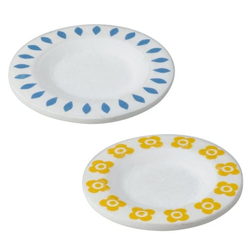 concombre　パン皿2枚セット (ZCB-92317)　やまねこベーカリー　置物・フィギュア　Tableware figurine　※在庫限り