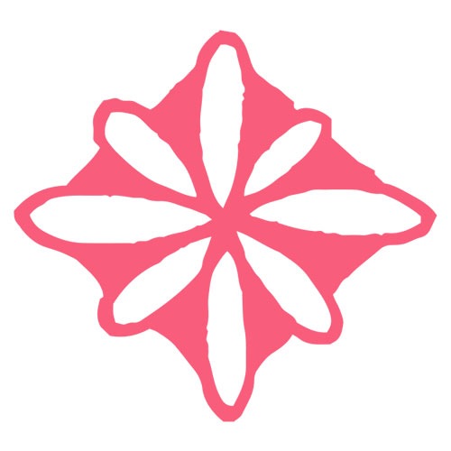 花菱 (11021-038)　ニューミニワンポイントスタンプ　年賀状用　こどものかお　Stamp for New Years greeting card|はんこ・スタンプ|和柄ステーショナリー