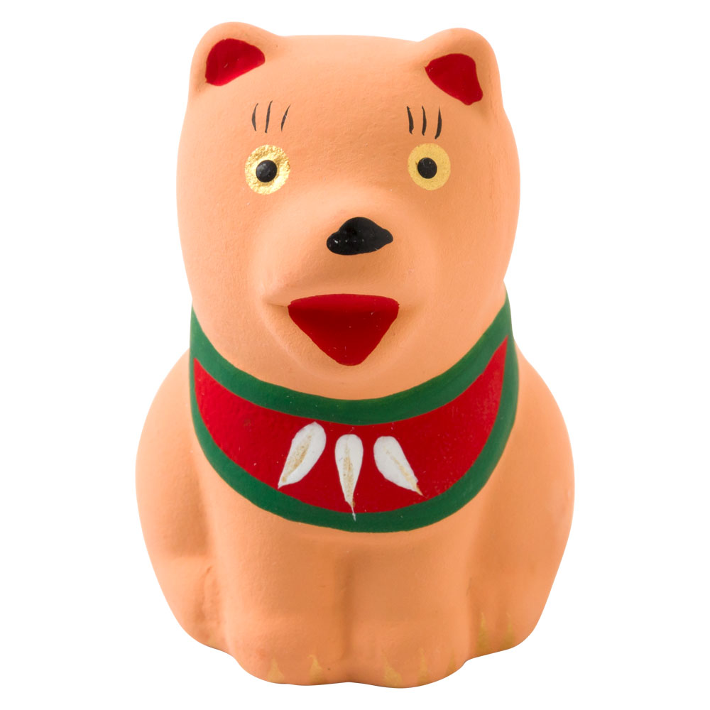 中川政七商店 忠犬みくじ 茶 おみくじ Dog fortune | こだわりの和雑貨