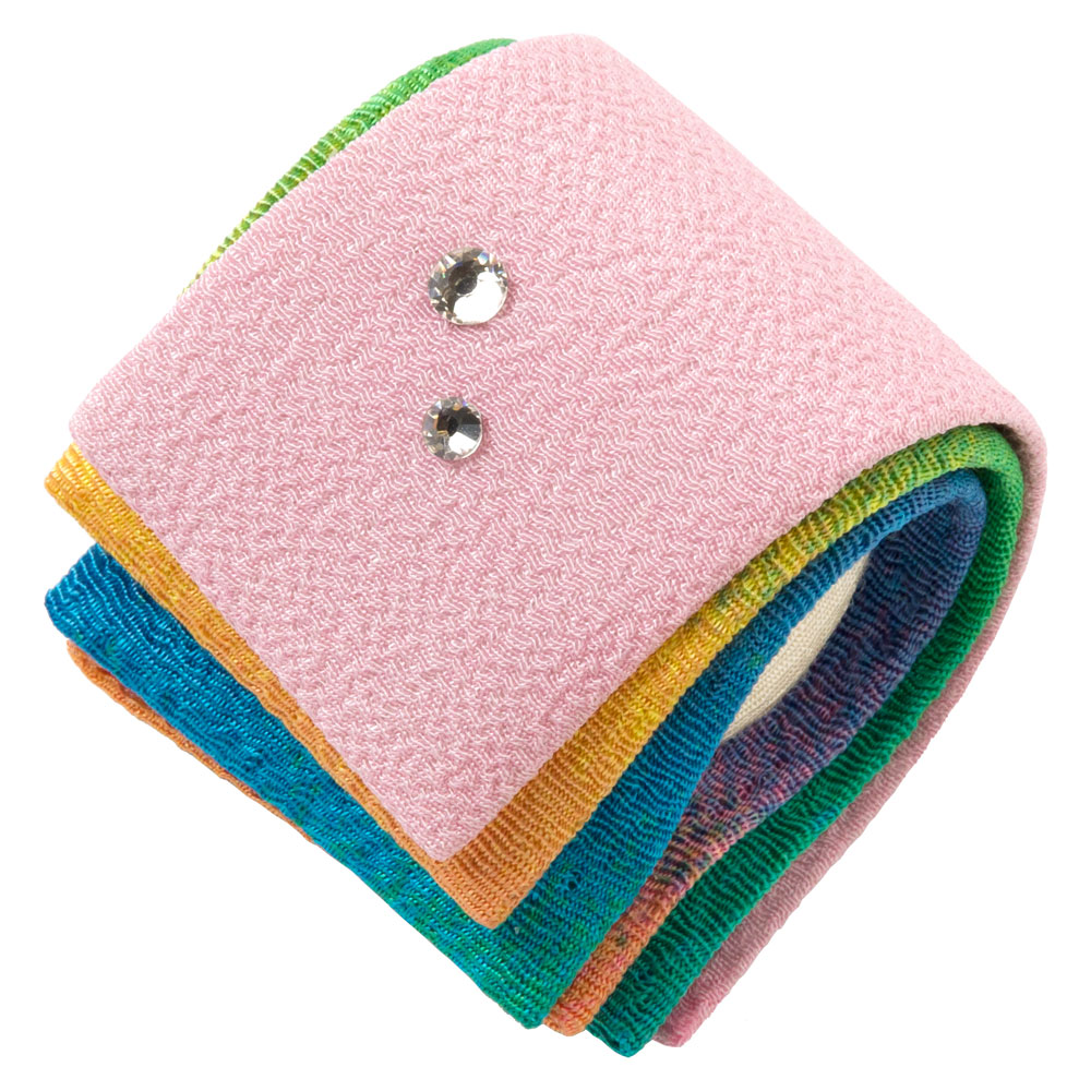 ちりめん和菓子処・香の花　甘美　かさね衣 (KKN-28)　まるで和菓子のようなちりめん置物　お香入り　京都夢み屋　Japanese sweet-like ornament