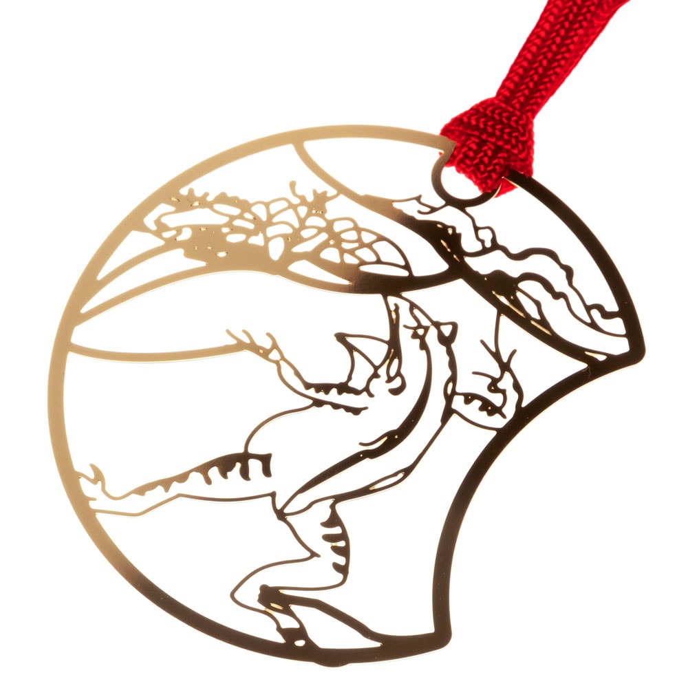 鳥獣戯画しおりC　相撲かえる (CJG003)　金の栞シリーズ　24K表面加工　金属製ブックマーカー　Metal bookmark  Choju-giga