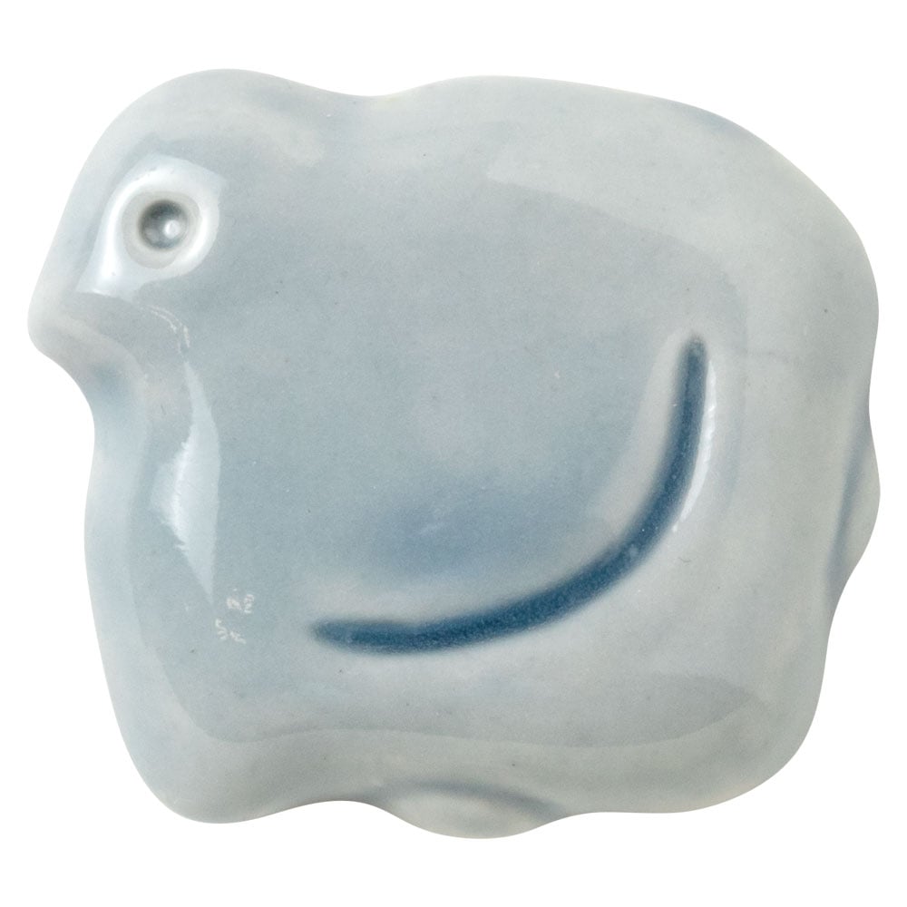 中川政七商店　菓子木型の福よせ箸置き　千鳥　水色　信楽焼　滋賀県の工芸品　Chopstick rest  Shiga craft　※在庫限り