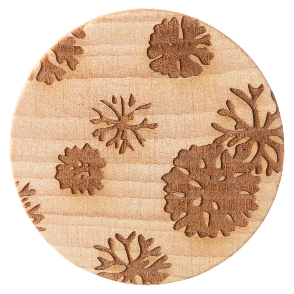 唐紙アクセサリー　ブローチ　海松の丸　木製アクセサリー　京都府の工芸品　Karakami wooden accessory  Brooch