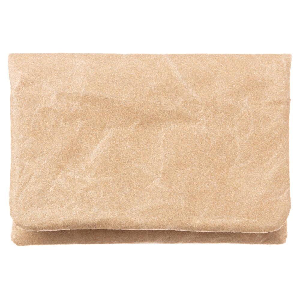 SIWA｜紙和　名刺ケース　ブラウン　破れにくい紙・ナオロン製名刺入れ　山梨県の工芸品　Durable paper business card holder