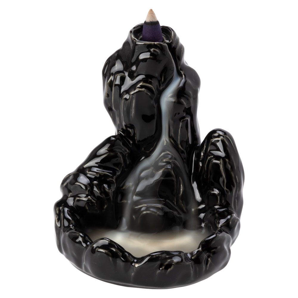 流川香　山水（小）お香セット　煙がゆっくりと川の流れのように下に流れるお香セット　岩佐佛喜堂　香川県の香り製品　Ryusenkou  Incense set