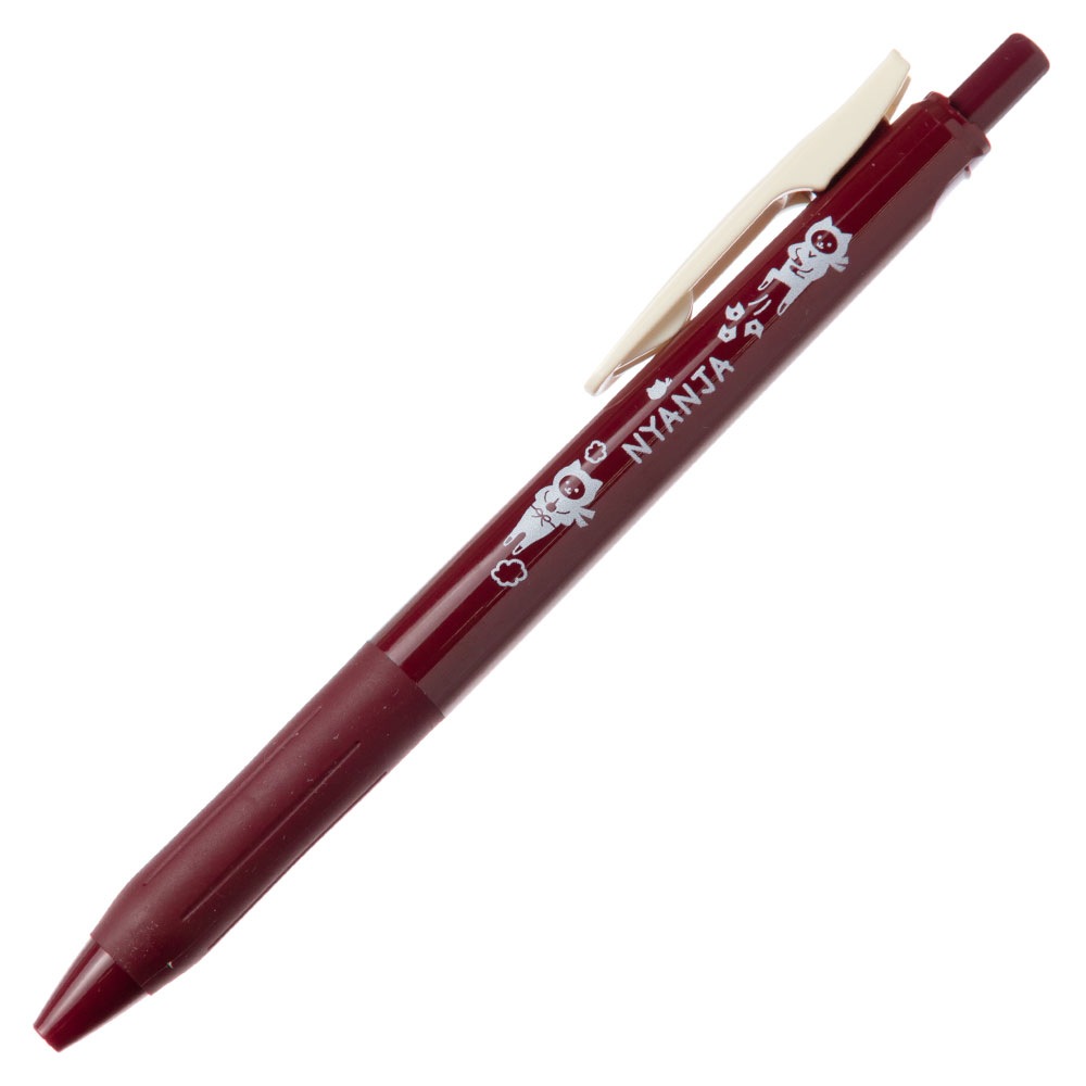 NYANJA ボールペン ダークネイビー（インク：濃青） ずっとこっちみ