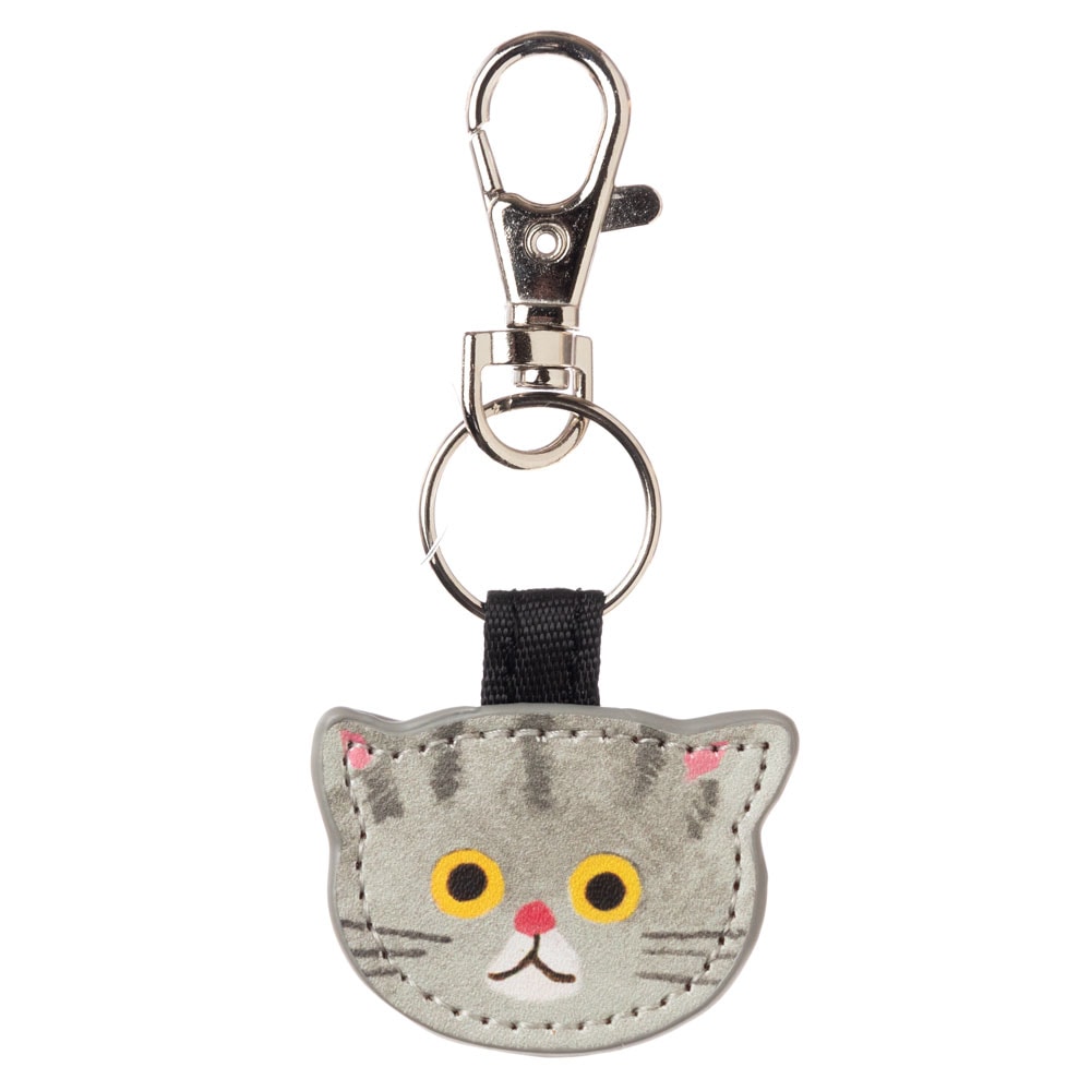 猫のキーチャーム　さばとら　ECOUTE! minette　キーホルダー　まあるいおめめのキュートな猫たち|キーホルダー|和小物