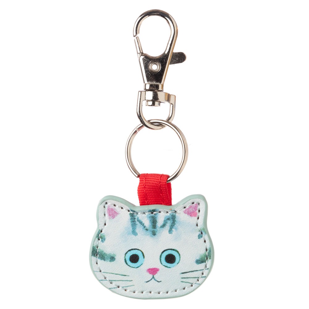 猫のキーチャーム　アメショー　ECOUTE! minette　キーホルダー　まあるいおめめのキュートな猫たち|キーホルダー|和小物