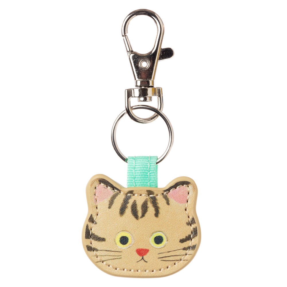 猫のキーチャーム　きじとら　ECOUTE! minette　キーホルダー　まあるいおめめのキュートな猫たち|キーホルダー|和小物