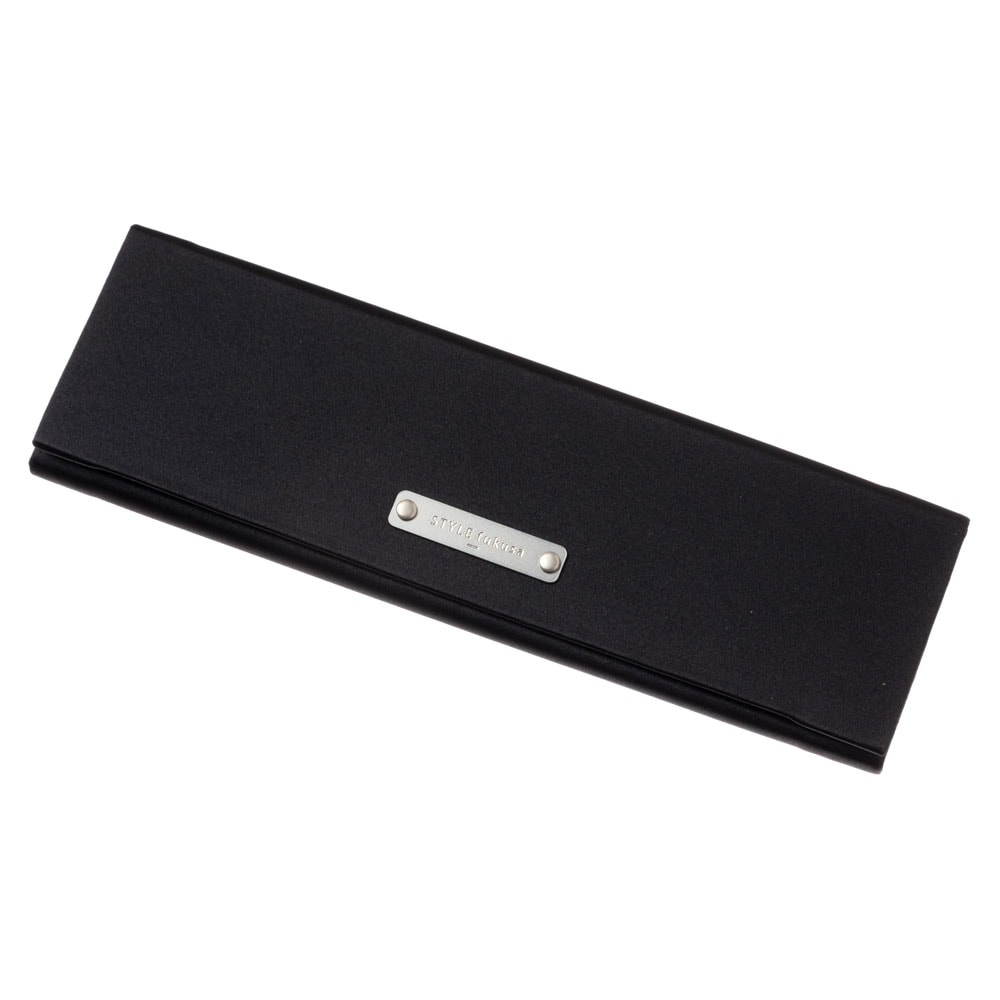 スマートふくさ　ブラック (SFK01-01)　慶弔両用　折りたためるスリムな金封袱紗