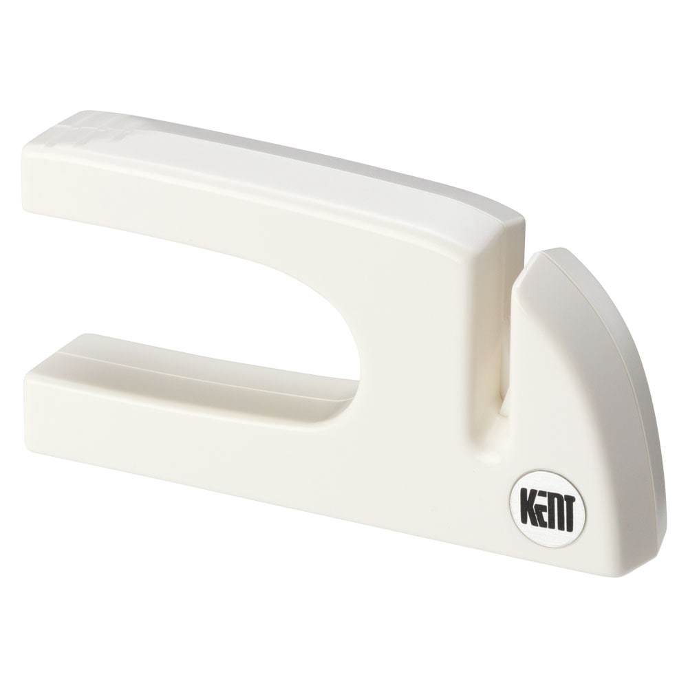 包丁研ぎ器　白　ミニケントシャープナー　新潟県のキッチン用品　Kitchen knife sharpener　※在庫限り