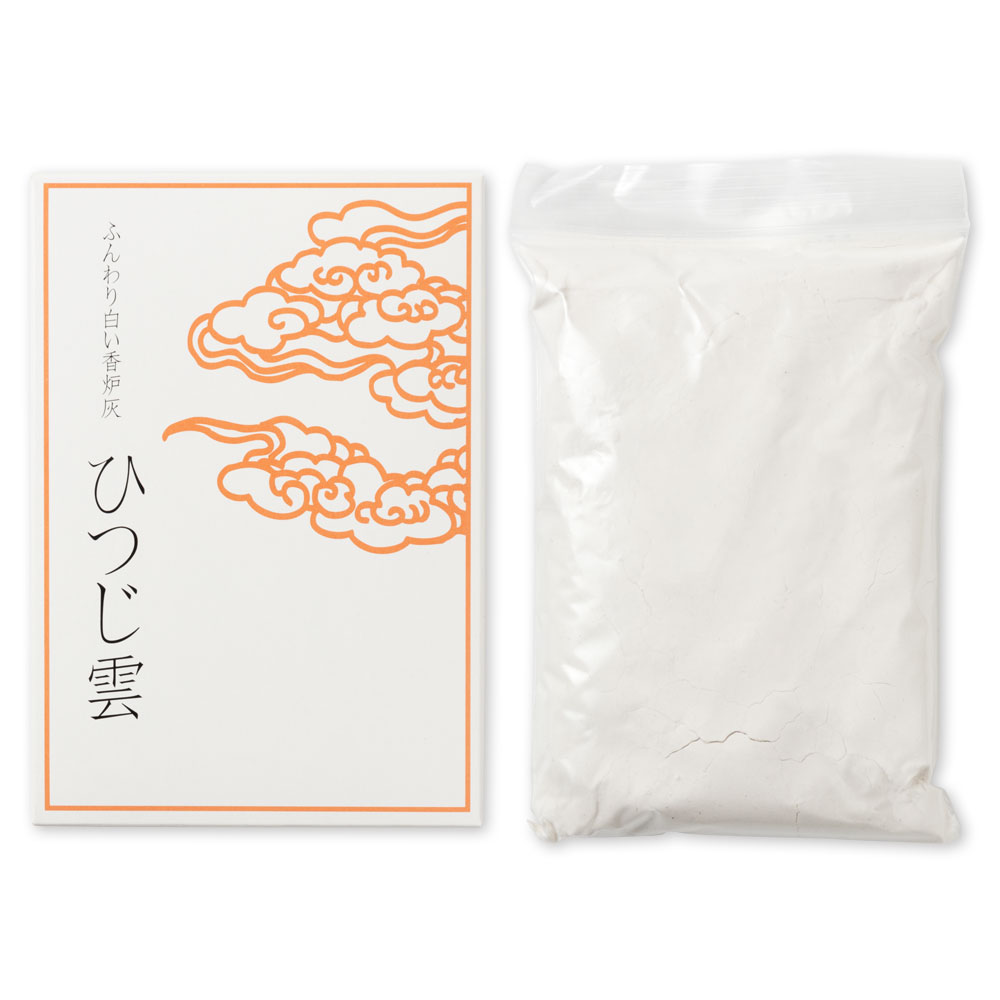 香炉灰　ひつじ雲　40g　悠々庵　Incense lamp ash