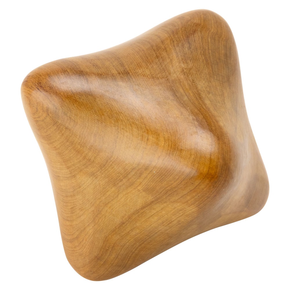 ハンドマッサージャー 星型タイプ 握りツボ押し (KS) 木製 Wooden hand massager