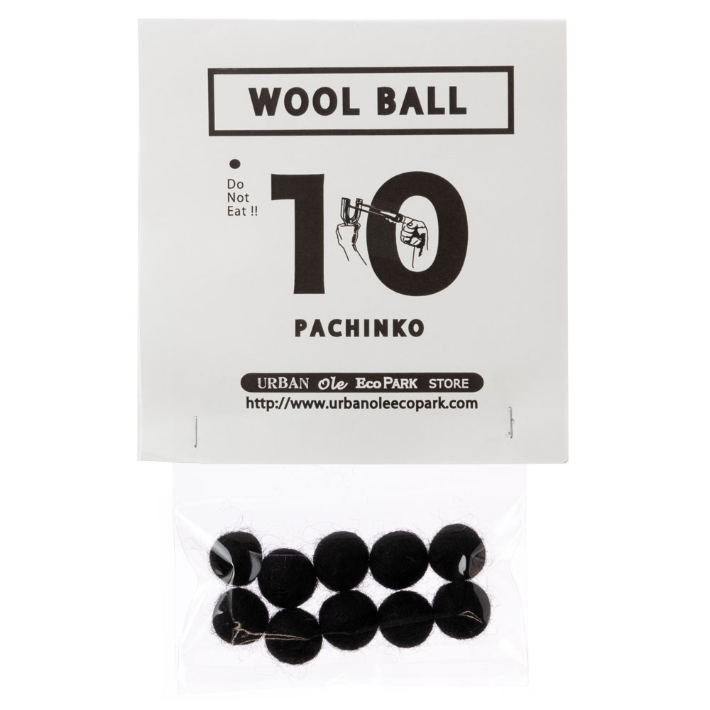 パチンコ用ウールボール10個入り　URBAN OLE ECOPARK