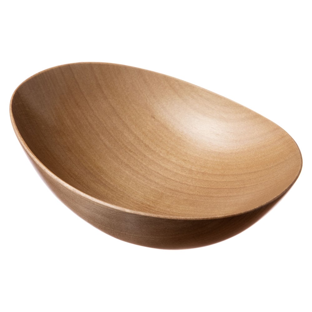 銘木　楕円小鉢　朴（ほう）　京都・美山　銘木工芸　山匠　Wooden ellipse small bowl  Works of Japanese precious wood