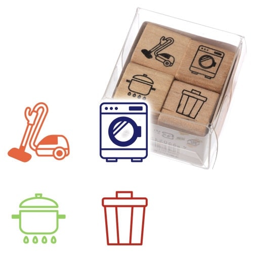 【462】ラバースタンプ  ミニ  テレフォンセット 462】ラバースタンプ ミニ テレフォンセット