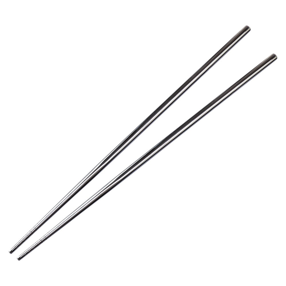 ステンレス取り箸　光沢　28cm　軽くて清潔な金属製サービングカトラリー　Stainless steel serving chopsticks|箸|食器・キッチン