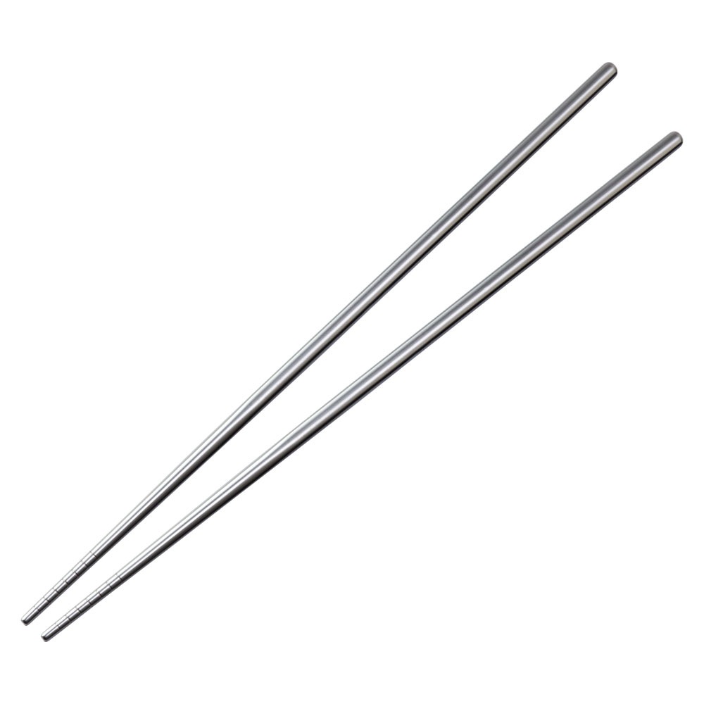 ステンレス取り箸　つや消し　28cm　軽くて清潔な金属製サービングカトラリー　Stainless steel serving chopsticks|箸|食器・キッチン