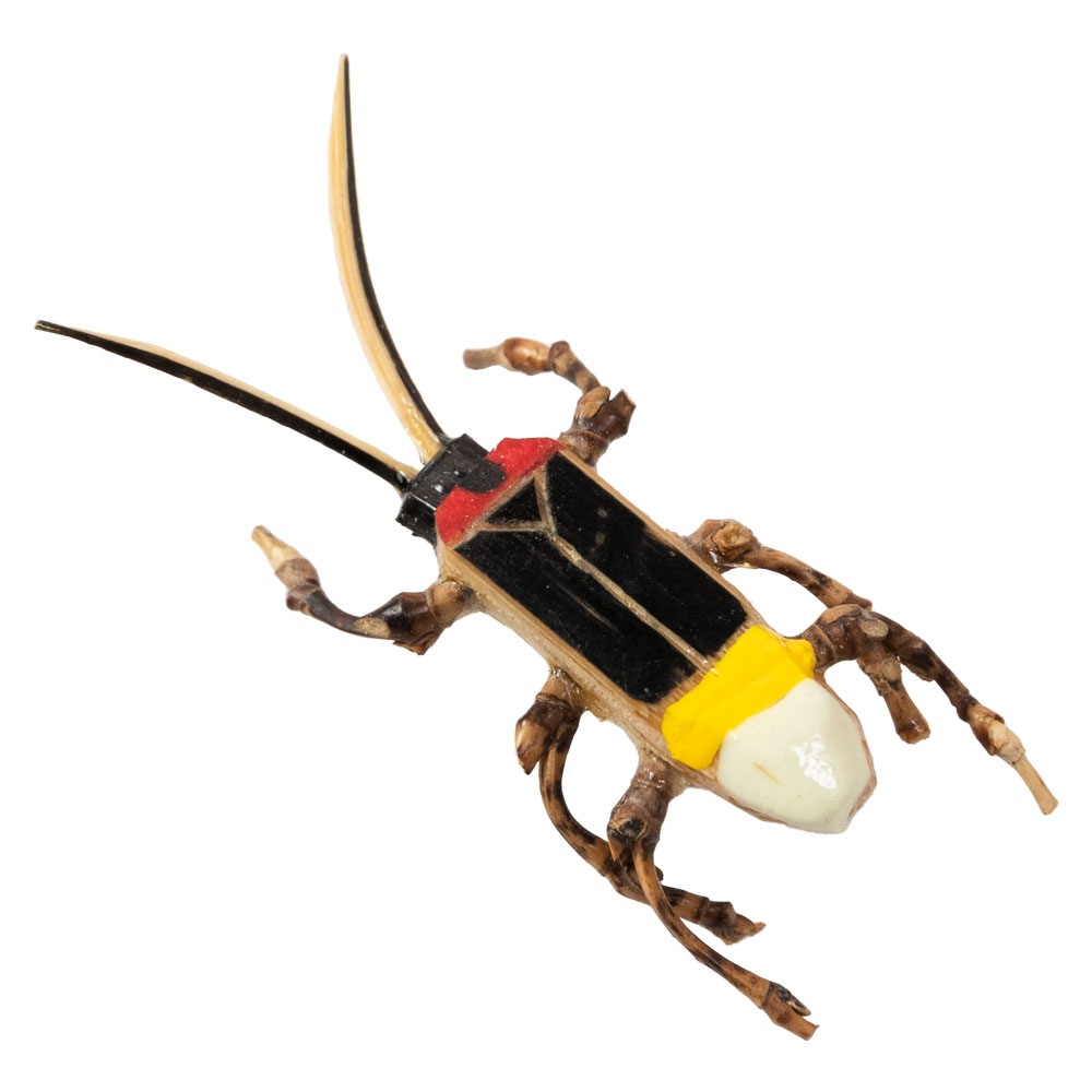 駿河竹千筋細工　竹の昆虫・ほたる　静岡県伝統工芸品　Suruga-takesensuji-zaiku  Insect figure made of bamboo sticks|置物|インテリア