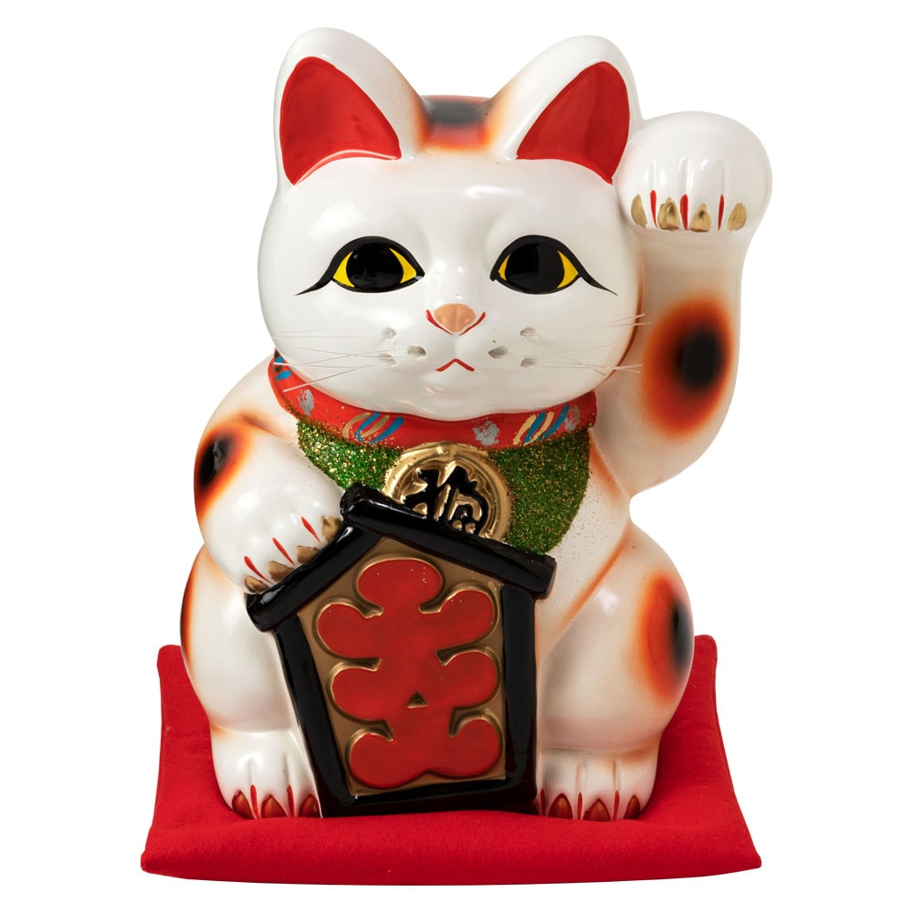 常滑焼招き猫　大入猫8号　愛知県の工芸品　Tokoname-yaki Lucky cat