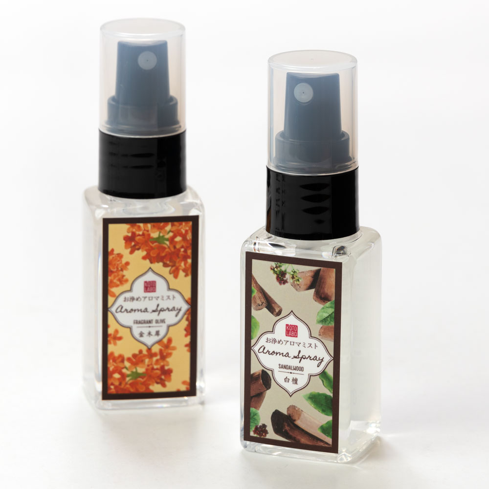 コトラボ　和香まとう、お浄めアロマミスト　30ml　除菌＆消臭効果　瞬時にどこでもカヲル、多機能フレグランス　京都コスメブランド　Kotolabo Aroma spray|ルームフレグランス|お香・ア