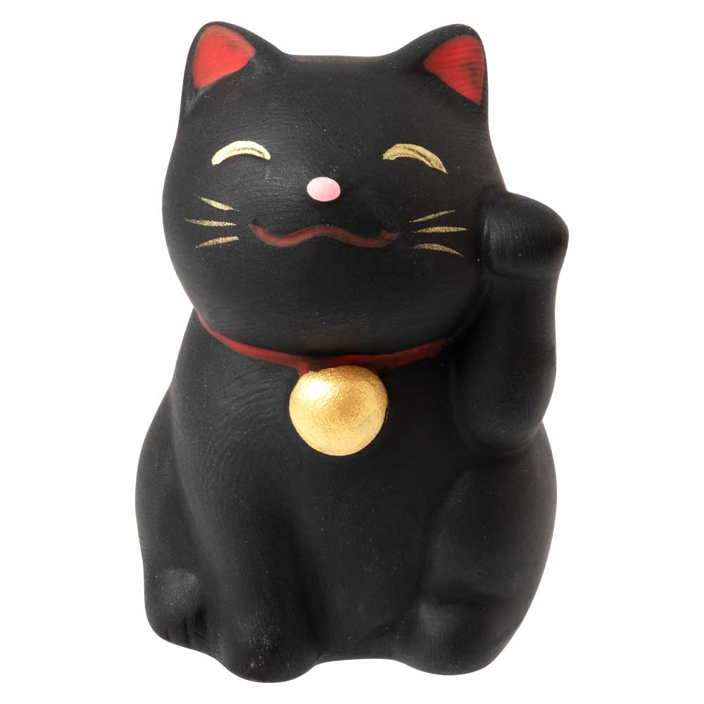 おみくじ工房　招き猫みくじ　もしかしてすでに干支？　猫のおみくじ　黒猫|置物|インテリア