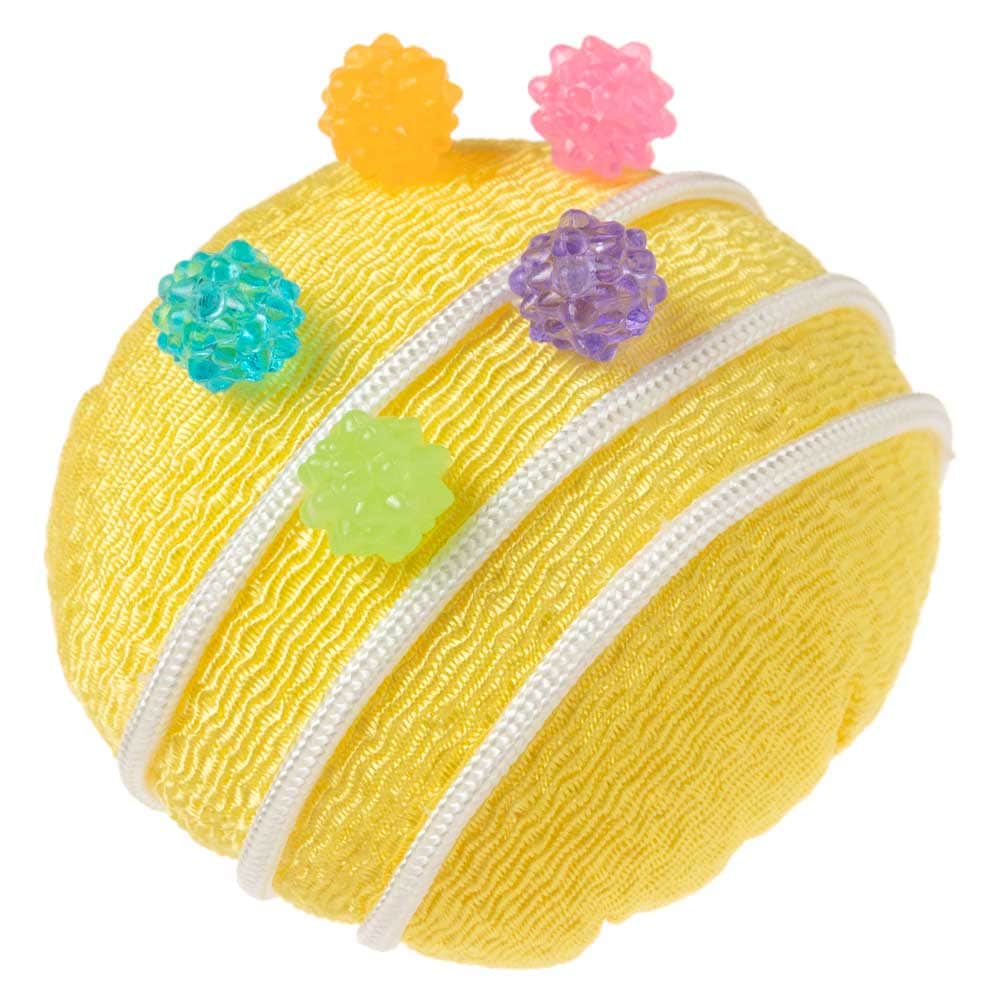 京都夢み屋〈ちりめん和菓子処・香の花 甘美〉金平糖 KKN-34|金平糖に見立てた、お香を忍ばせるちりめん細工の置物