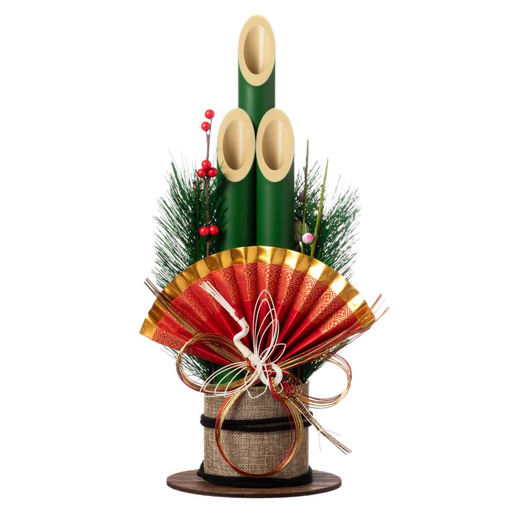 正月飾り 門松 中 (K11370) 玄関スペースに気軽に飾れる室内用置き飾り