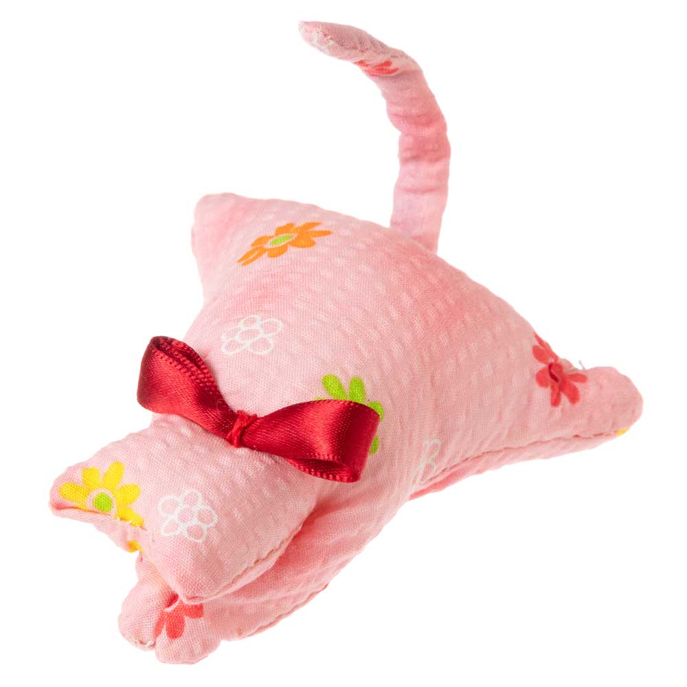 伏せねこクリップ07　猫洗濯ばさみ　就労継続支援事業所で製作した和柄アイテム　古布リサイクル品　和風　手作り