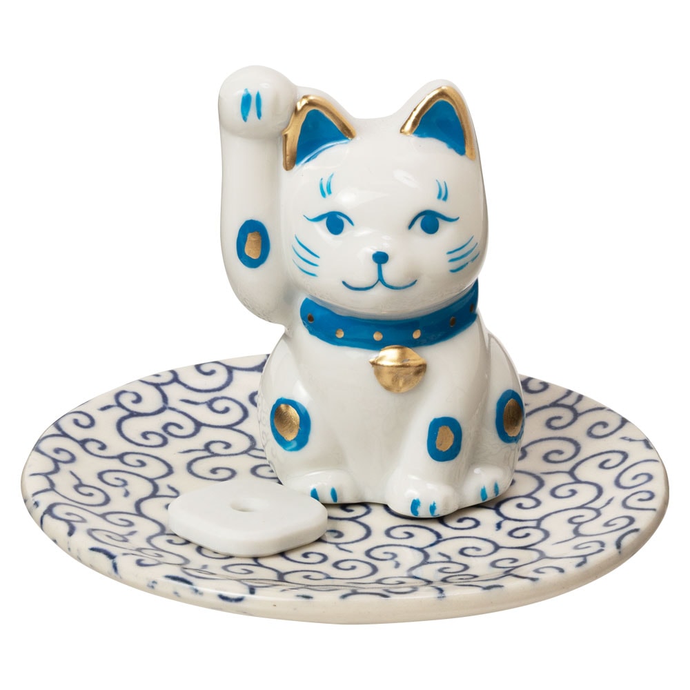 瀬戸焼 レトロ招き猫貯金箱 金 (K5245) 愛知県の工芸品 Seto-yaki
