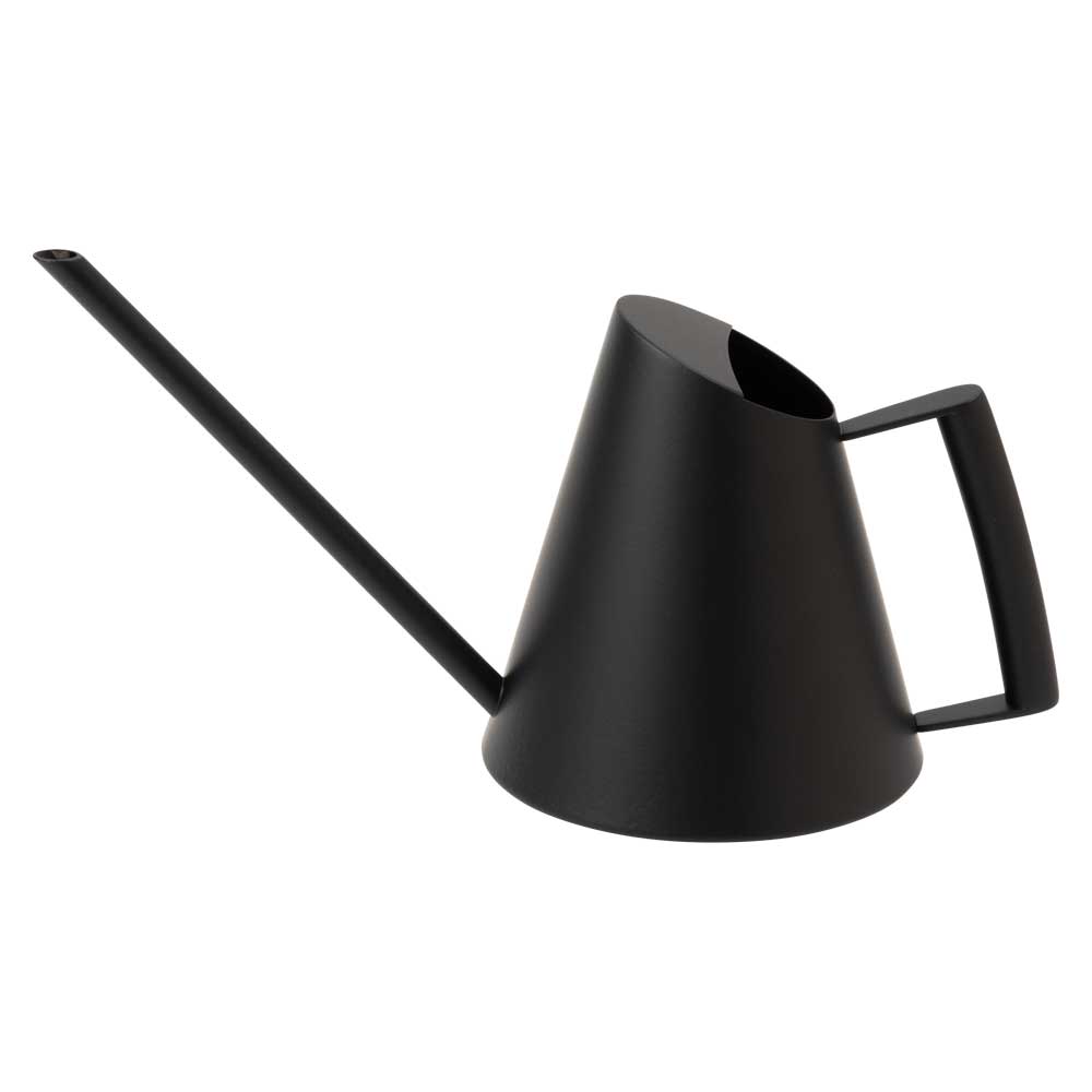 ミッテ ジョーロ ブラック Lサイズ 室内用ジョウロ ステンレス製