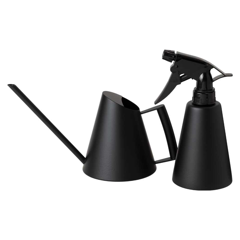 ミッテ ジョーロ ブラック Lサイズ 室内用ジョウロ ステンレス製