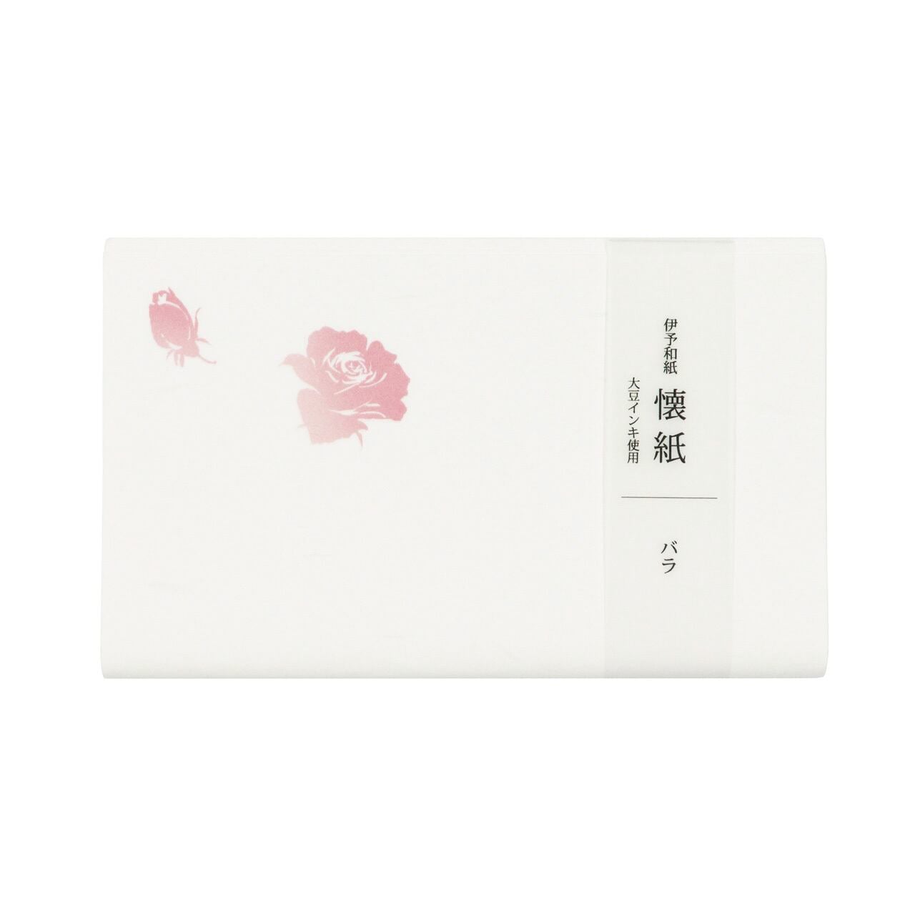 SAIEN Kimono美〈伊予和紙 懐紙 バラ〉20枚入り｜友禅の和柄で、茶席にもふだんにも