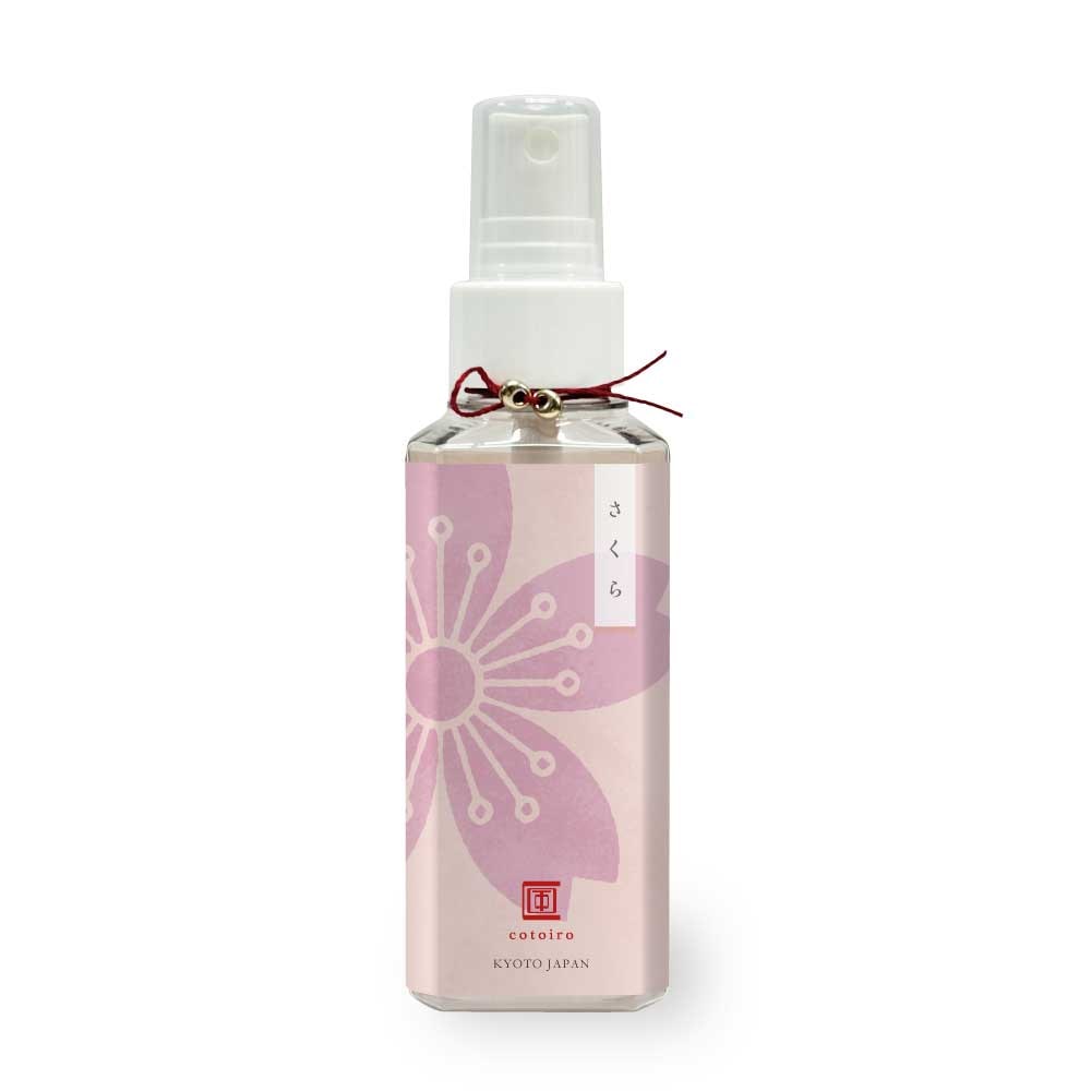 ART LAB cotoiro 四季のリネン＆ルームスプレー〈さくら〉100ml（約750プッシュ）｜ひと吹きで、和の香りをまとう空間に